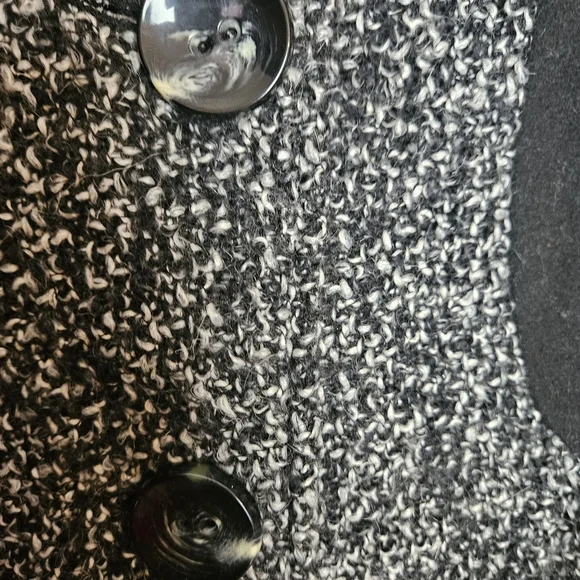 DEBBIE SHUCHAT COLLECTION WOMEN  CHARMING MID LONG TWEED COAT SIZE XL - Picture 8 of 16